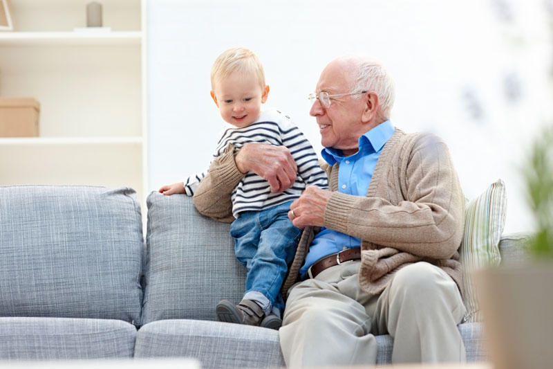 improve aged care with help of children