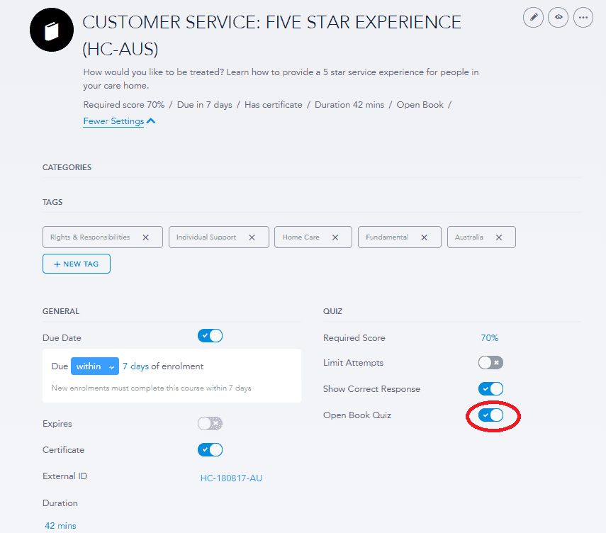 Essential assessments