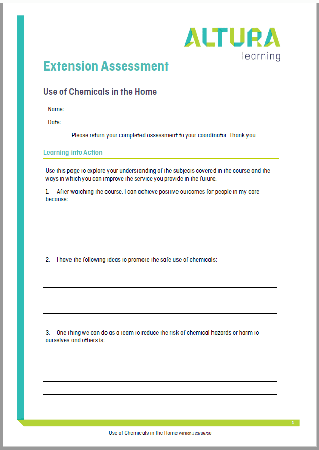 Extension Assessment blog artwork