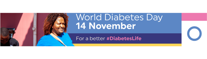 World Diabetes Day 2024 banner