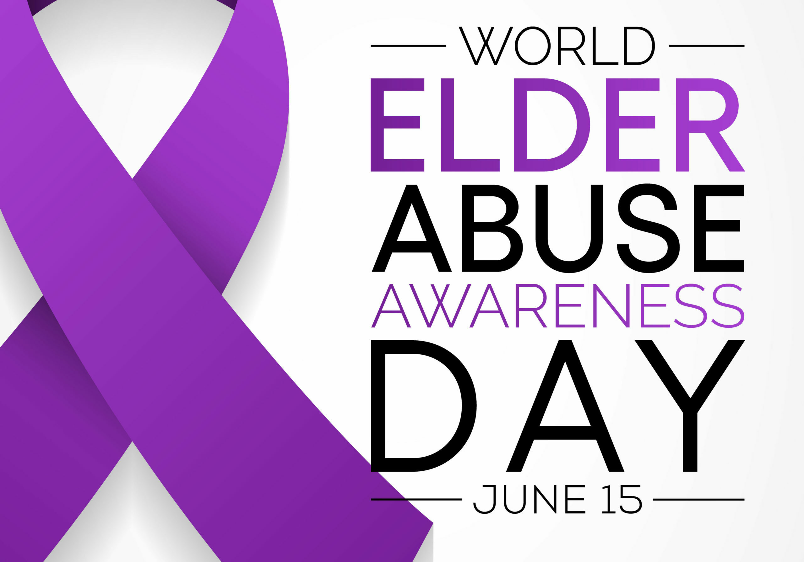 World Elder abuse awareness day is observed every year on June 15, It represents the one day in the year when the world voices its opposition to the suffering inflicted to some of our older generation World Elder Abuse Awareness Day logo 2021