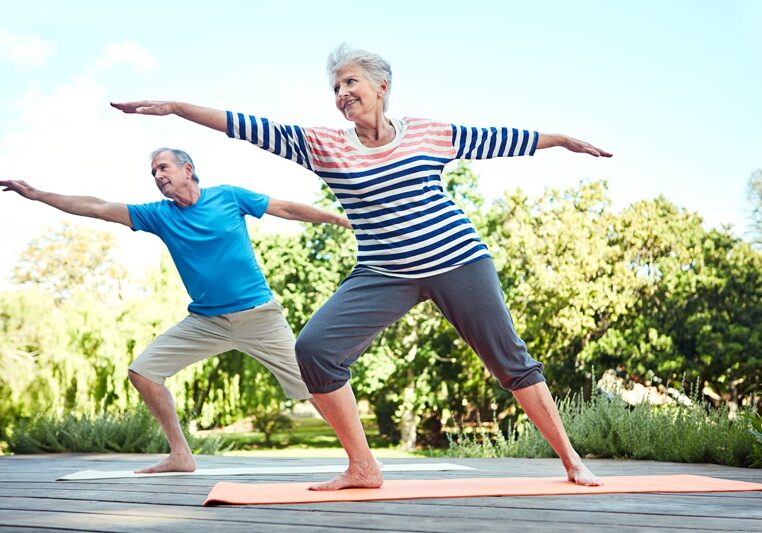 exercise-seniors Healthy ageing in care courses topic artwork