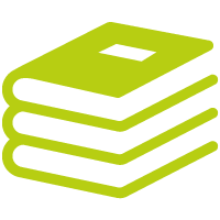 library icon lime