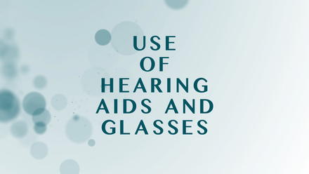 hearing aids and glasses for aged care staff training course